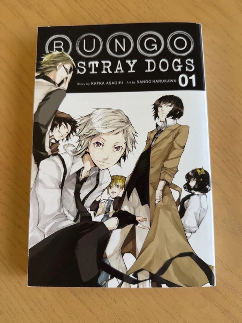 Bungo Stray Dogs Manga by Kafka Asagiri Volume 1